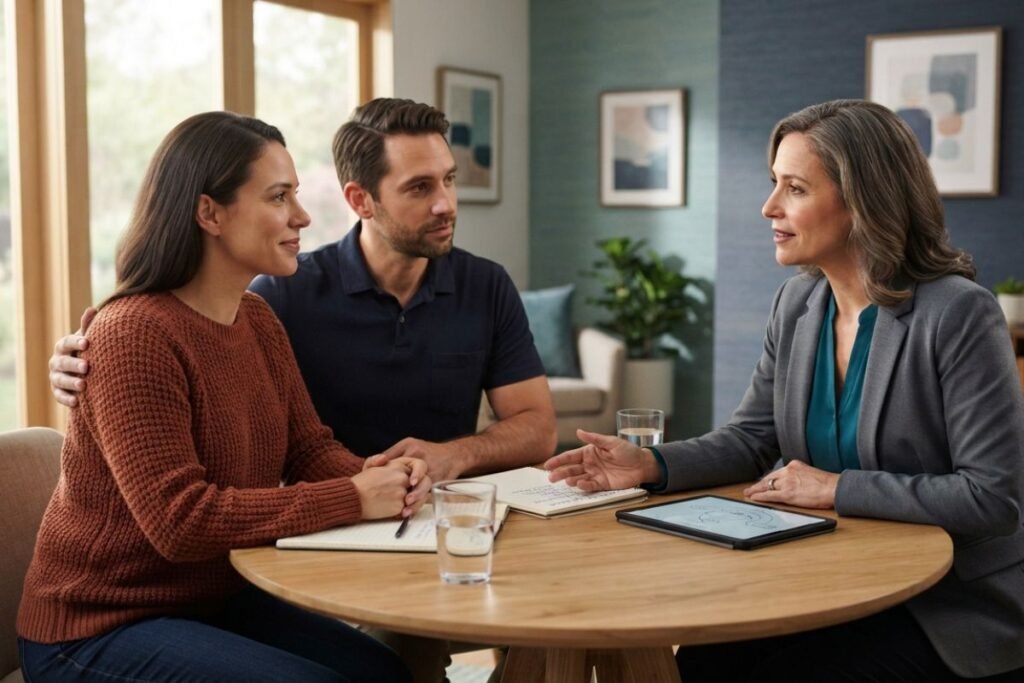 Family support and addiction treatment counseling
