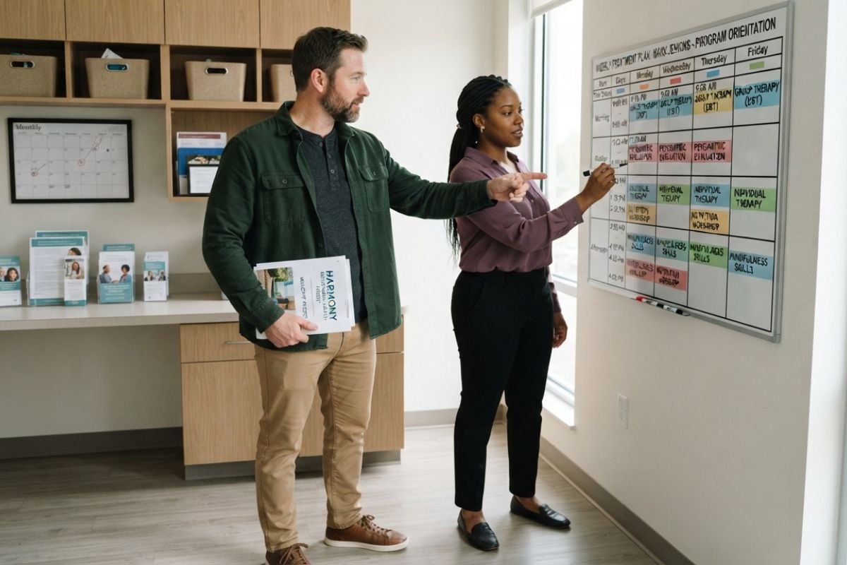 Assessment and treatment planning at the start of a Partial Hospitalization Program